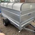 M-Tec Engineering 8x4ft Single Axle Canopy Trailer