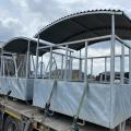 Galvanised Horse Feeder With Roof