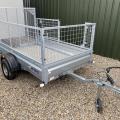 M-Tec Engineering 7.6 x 4.4ft Quad Master Trailer with Aluminium Flooring