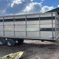 Livestock Trailer With Demountable Box Without Decks