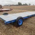 Kvnerland 4 mtr power Harrow and trailer