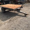 Original Massey Ferguson 3T Part Restored Flat Bed Trailer