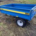 Fleming TR1 1.5T Drop Side Tipping Trailer