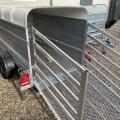 M-Tec Engineering 8x4ft Single Axle Canopy Trailer