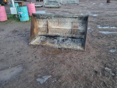 Telehandler Bucket On JCB Q-fit Brackets