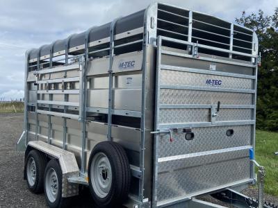 M-Tec 12ft livestock trailer with decks