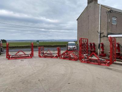 Jarmet 4m Hydraulic Folding Chain Harrows