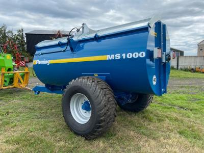 Fleming MS1000 Barrel Muck Spreader