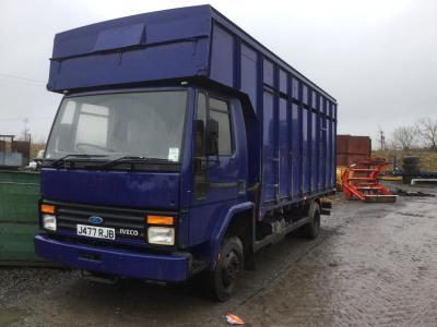 Ford Cargo Flat Bed Truck