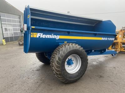 Fleming MS1000 Barrel Muck Spreader