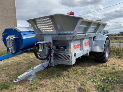 Cross Agricultural Engineering 600 Superspread Rear Discharge Fully Galvenised Muckspreader
