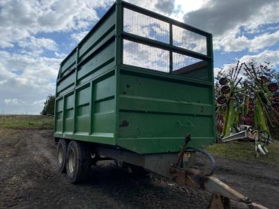 Fraser 10 Ton Silage Trailer