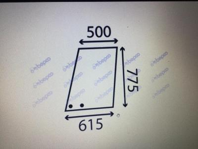 Massey Ferguson 390 Top door glass
