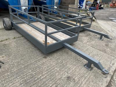 Sheep Feeder Trailer On Quad Wheels and Tyres