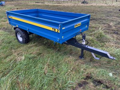 Fleming TR2 2T Drop Side Tipping Trailer